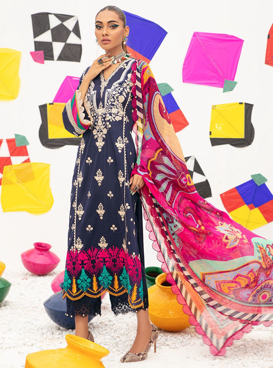 TAHIRA BY ZARA SHAHJAHAN LAWN 3pc
