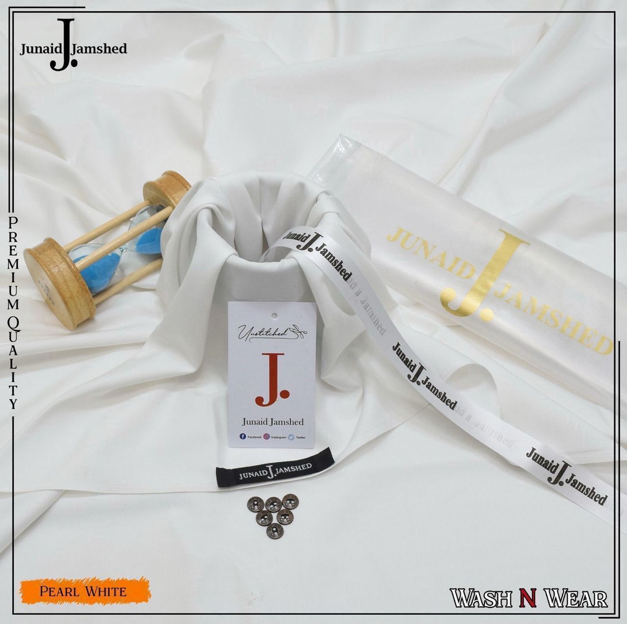 J.Mens SUITE PREMIUM QUALITY WASH&Wear (OFF WHITE )