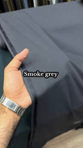 J.MENS SUITE PREMIUM QUALITY WASH&WEAR (SMOKE GRAY)