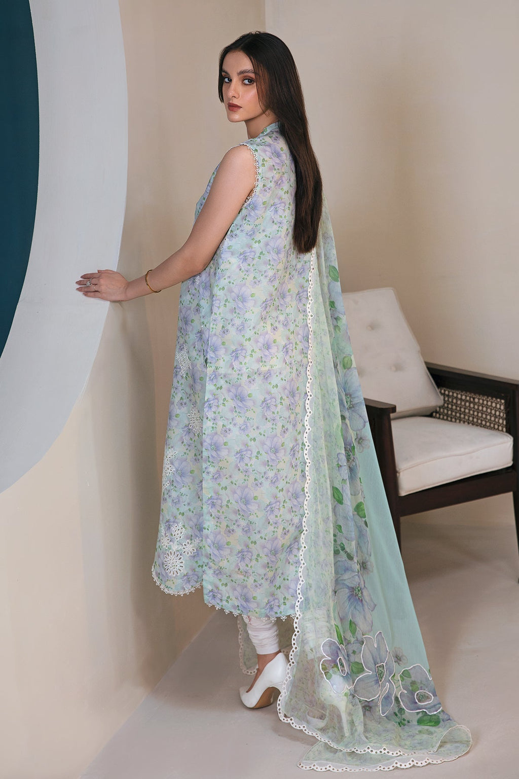 Iznik Print Lawn Embroidered SL-357