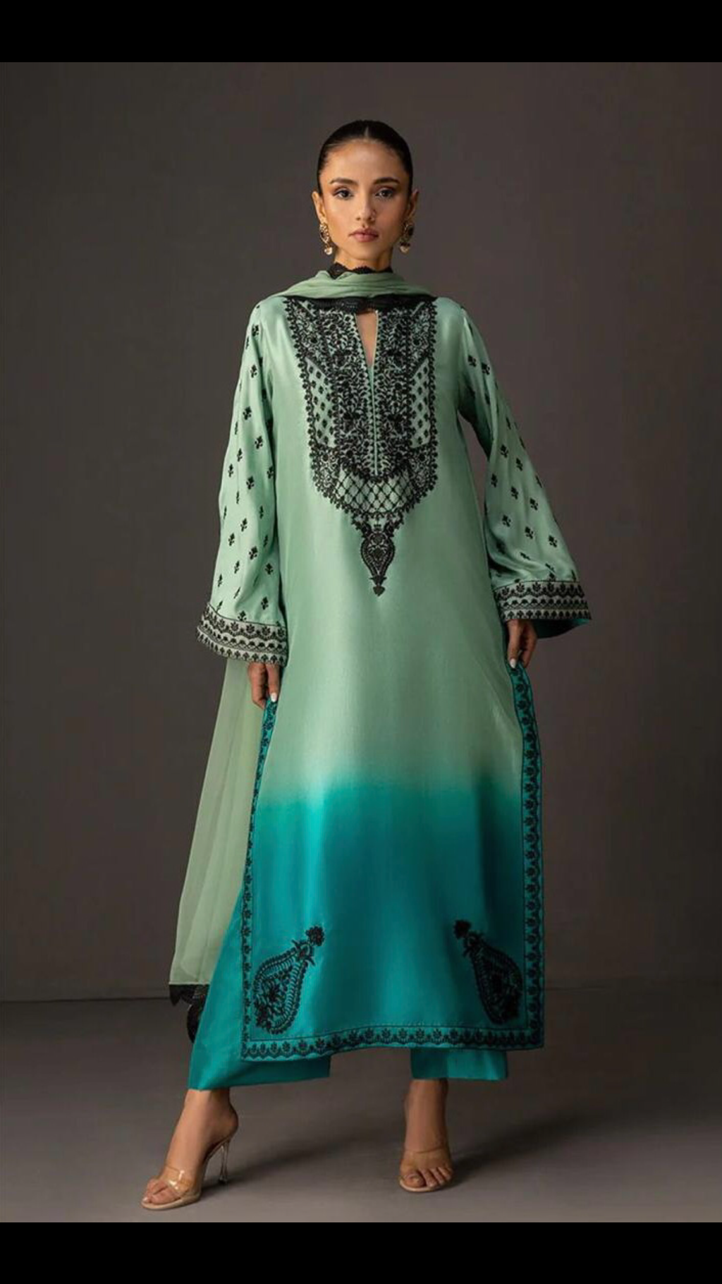 FLORAL SILK 3Pc