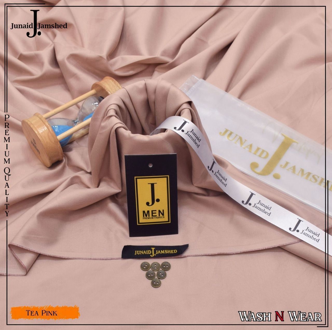 J.Mens SUITE PREMIUM QUALITY WASH&Wear (TEA PINK )