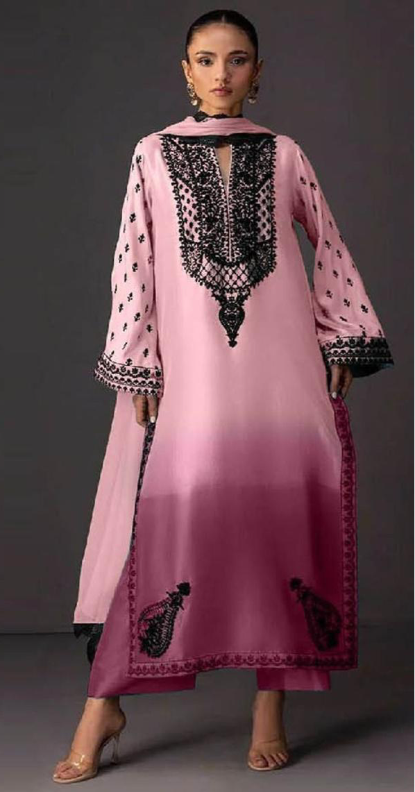 FLORAL SILK 3Pc